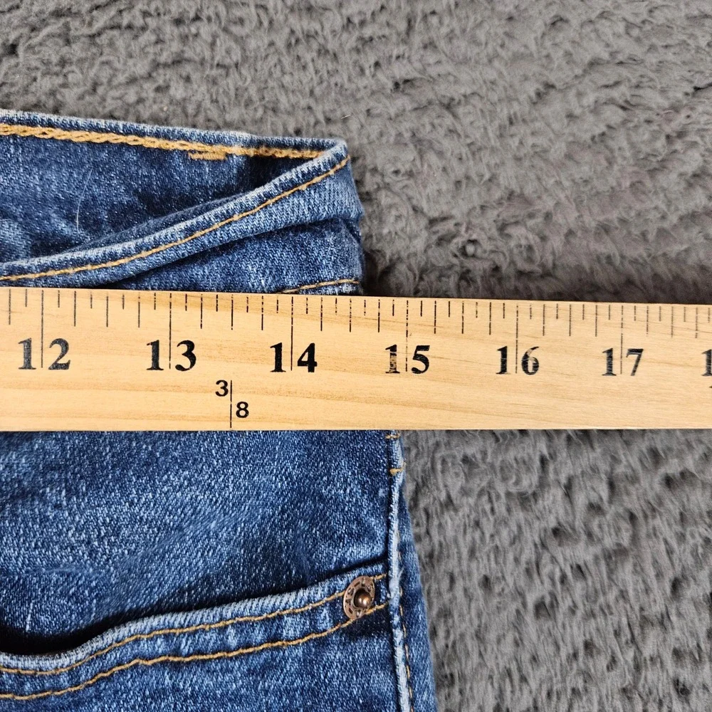 Levi's 505 Jeans Slim Fit‎ Straight Leg Blue Denim Women's Size 7 M